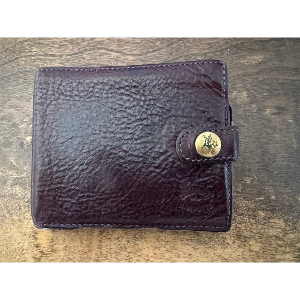 Il Bisonte Men's Dark brown Bi-fold Wallet